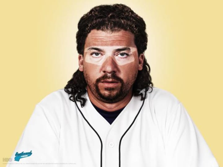 NfTrashbag's tweet photo. It's Thursday and time for your #mullet of the day! Today we showcase: Kenny Powers @DannyMcBride_ . Another hair inspiration for our #NFTs   #mulletsforever  https://t.co/s0YBBbMHMT #NFTCommunity https://t.co/jJdPzwpyfh