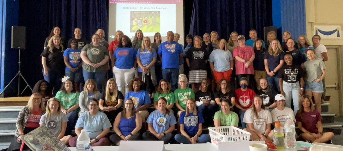 MrsBroeder's tweet photo. School shirt day at #Reading360 training. Thanks for making this week fun, @brandinunnery and @IHolden9! I feel more prepared than ever to teach ELA this year! @TNedu https://t.co/kE6XOTVbTE