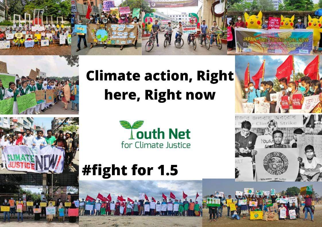 SailaRichi's tweet photo. #fightforclimatejustice 
Climate action, Right here, Right now! @YouthNet4CC @SwedenAmbBD @CAREClimate @FFFinBD https://t.co/Vz8KEYvDOr