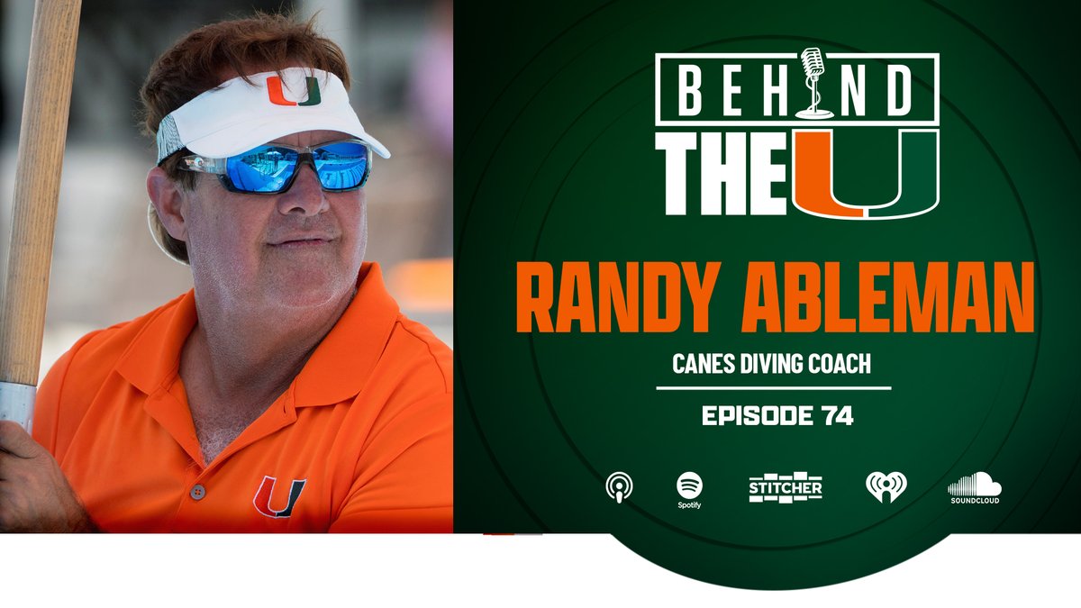 Diving coach Randy Ableman joins the 'Behind The U' podcast this week to discuss <a href="/CanesSwimDive/">Miami Swim & Dive</a>, his most memorable moments at The U, and his six Olympic coaching experiences.