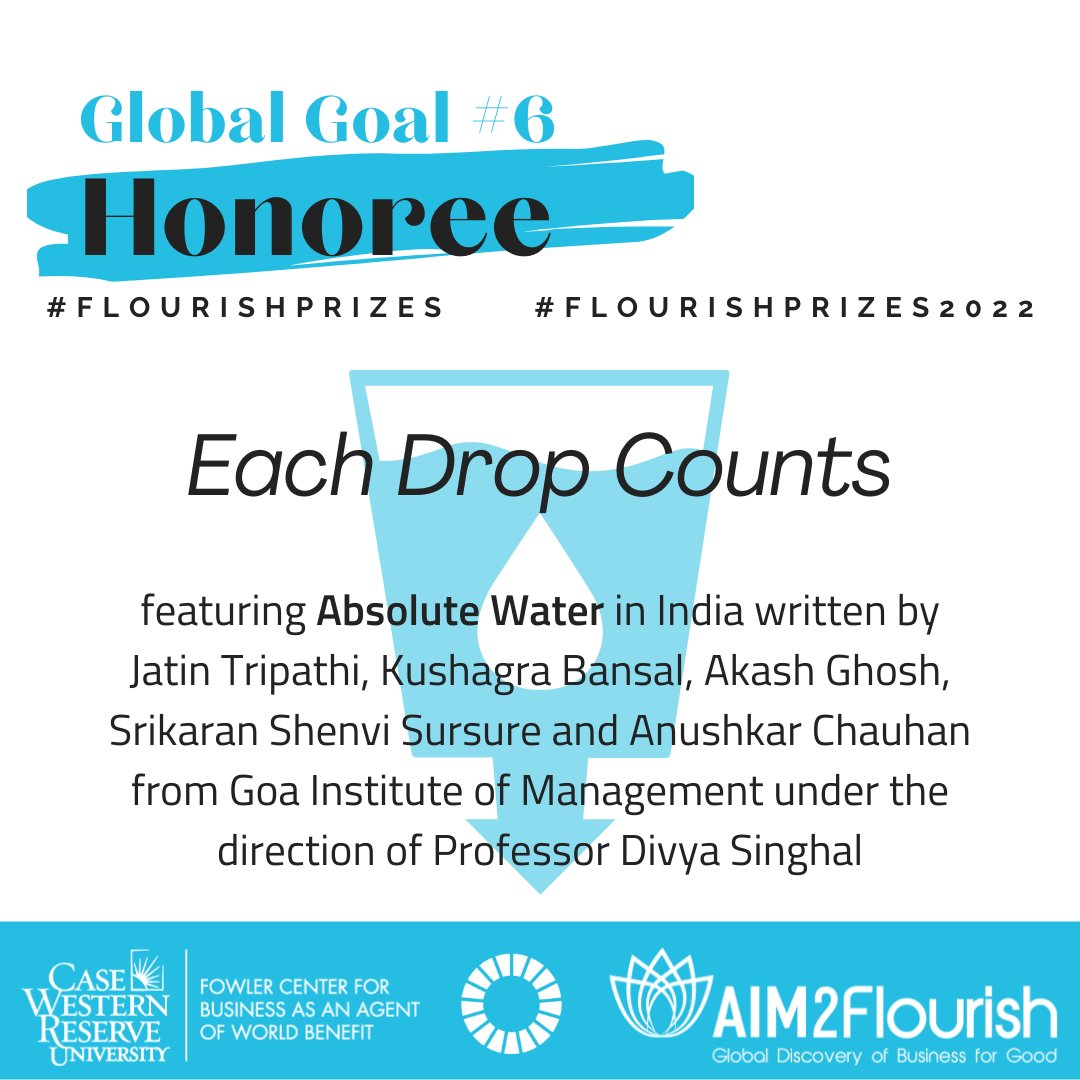 AIM2Flourish's tweet photo. The #FlourishPrizes2022 honoree for #GlobalGoal6 goes to two stories.
https://t.co/e1ioxQDHni
#FlourishPrizes2022 #FlourishPrizes #AIM2Flourish #WorldInquiry #WorldInquiry20 https://t.co/Knf2Ix3S7r