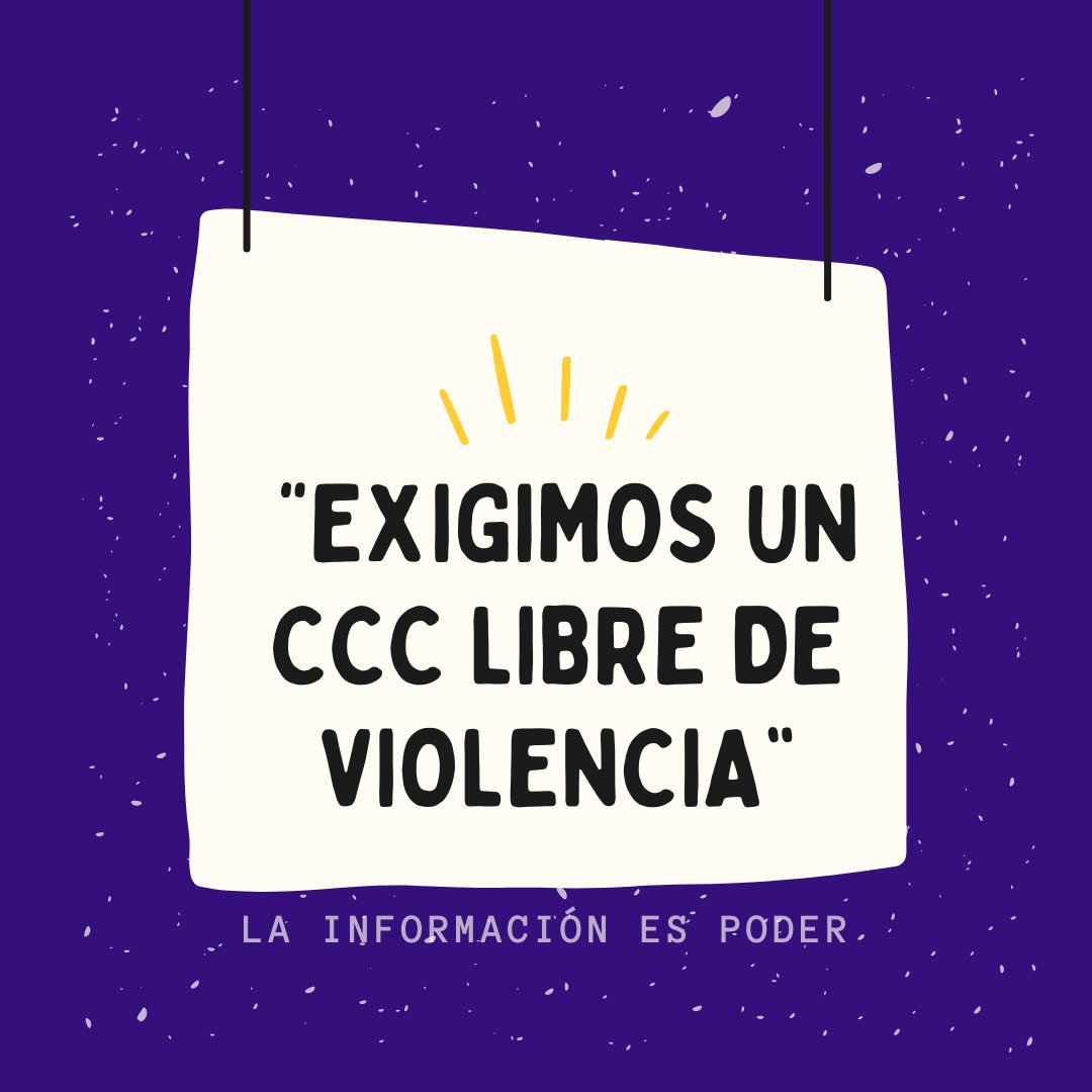 CineViolencia's tweet photo. Exigimos un @CCCMexico libre de violencia.

#NoMásViolenciaCine

@alefrausto 
@cultura_mx 
@imcine https://t.co/vKYWERvpLF