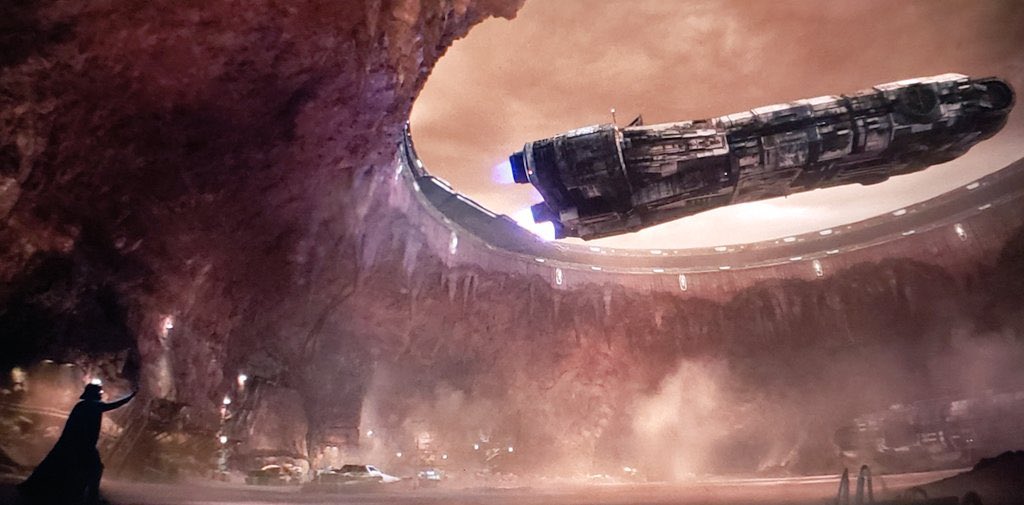 This was insane! The greatest display of Force power I’ve ever seen. #ObiWanKenobi