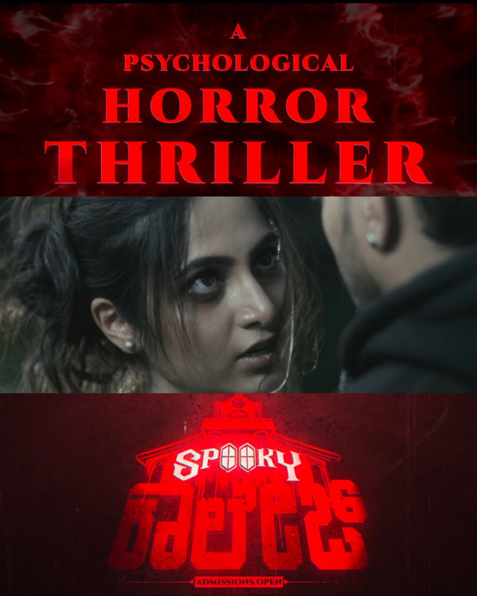 filmycorner9's tweet photo. #SpookyCollege A Psychological Horror Thriller  

@KusheeRavi 👏👏

Teaser Link https://t.co/t3btFRoR7d https://t.co/D7UkwHzMDb