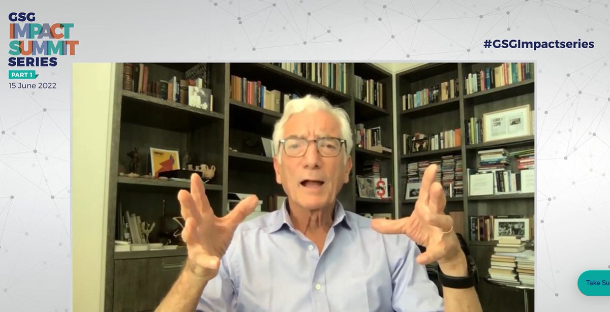 "I emerge from today with a renewed conviction that we have been before the curve on bringing Impact to financial analysis &amp; accounting &amp; ahead of the game pushing for international standards that can be introduced globally in the next 3-5 years" <a href="/sirronniecohen/">Sir Ronald Cohen</a> #GSGImpactSeries