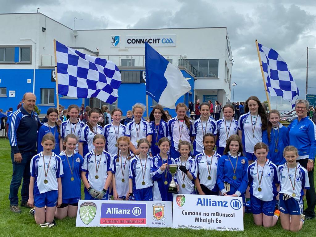 BreaffyNS's tweet photo. What a fantastic day we had in Bekan yesterday @MayoCnmB county finals. Our boys defeated Claremorris after a brilliant second half comeback. Then our girls rounded off a great day by defeating Ballinrobe to win the Division 1A title. We are so proud of your achievements 👏🏻👏🏻👏🏻 https://t.co/3mB91HFlFF