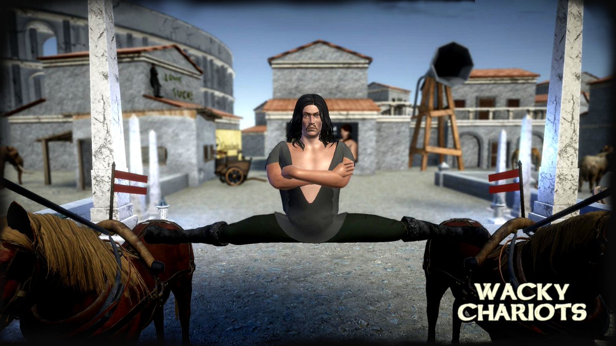 Ostrichsoft1's tweet photo. Meet another #WackyChariots charioteer: Turgen, who he has been raising and training horses on vast steppes all of his life.

Wishlist on Steam: https://t.co/xKLSWh2Ula

#indiedev #indiegames #GameDevelopment #GameDev #videogames #gaming #Unity3D #indiewatch https://t.co/wm8jW3g7th