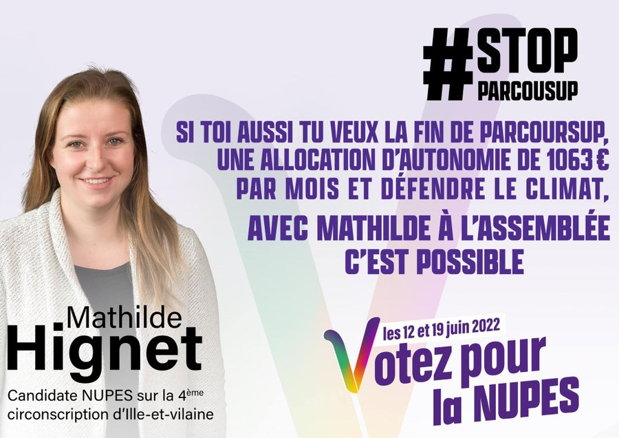 FranckLeGall13's tweet photo. Electeurs et électrices de la #Circo3504
Franchement je ne comprendrais pas que #MathildeHignet ne soit pas élue
Soyez raisonnables, ne vous abstenez pas, et votez HIGNET ✊🥰
#Déferlons #UnAutreMondeEstPossible #NUPES https://t.co/A4v3Kx4NFq