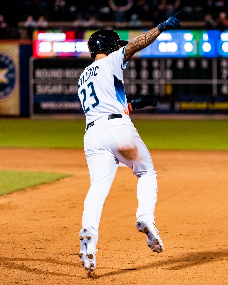 SLSpaceCowboys's tweet photo. Matijevic is headed back to the bigs! Go get 'em, JJ! https://t.co/UtupbkxeC5