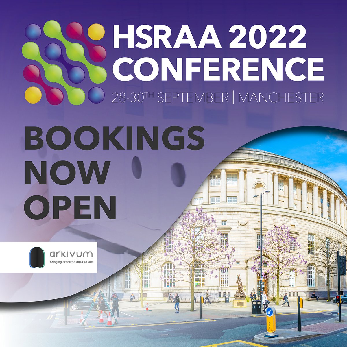 TheHSRAA's tweet photo. The HSRAA are delighted to announce that delegates can now book to attend the HSRAA22 Annual Conference at an Early Bird rate...

The Early Bird rate is available until 8th July.

Conference booking: https://t.co/qi6BCAOwZu 

#tmf #etmf #trialmasterfile #archiving https://t.co/PJxLBYVivh