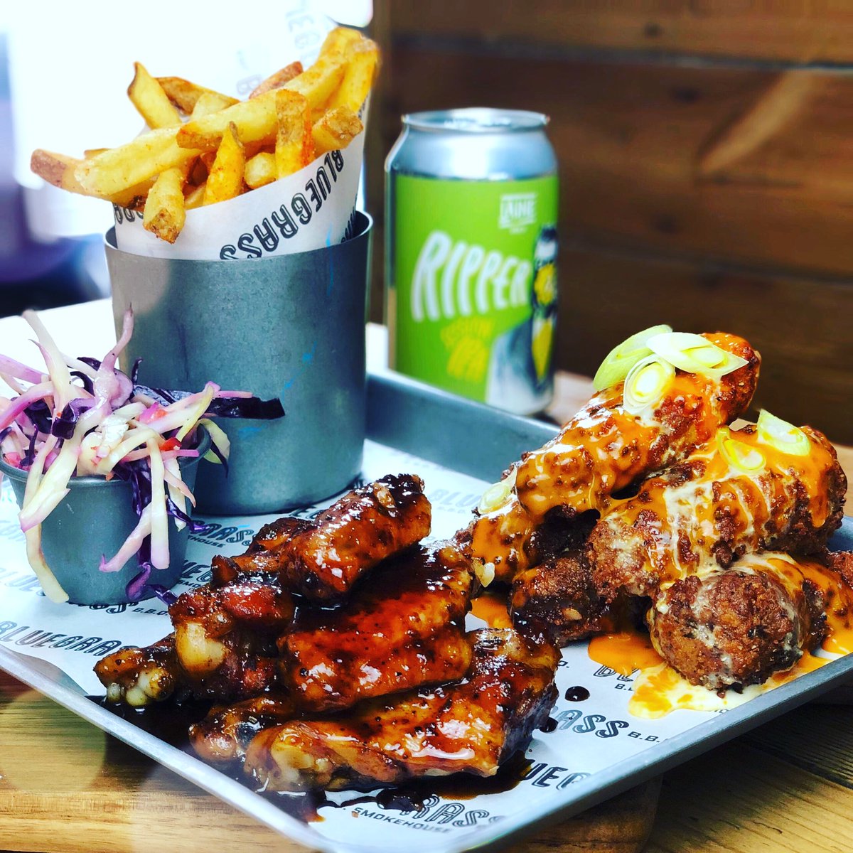 newunitypub's tweet photo. #wingwednesday two sets of wings, fries and slaw all for just a tenner! https://t.co/DNxXS3S7y4