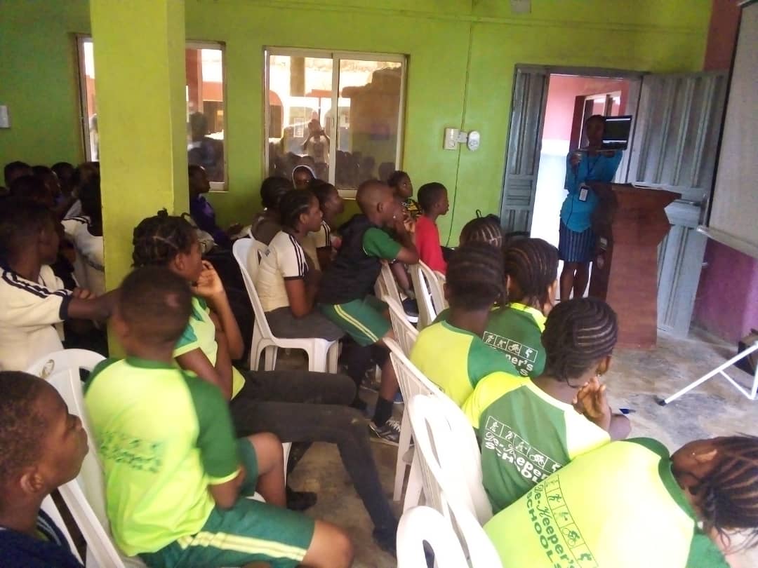 VSI_ng's tweet photo. We engaged the students in our #GirlImpactProject in a short film show on ending gender-based violence.
#SRHR
#GBV https://t.co/qonqt9DdXJ