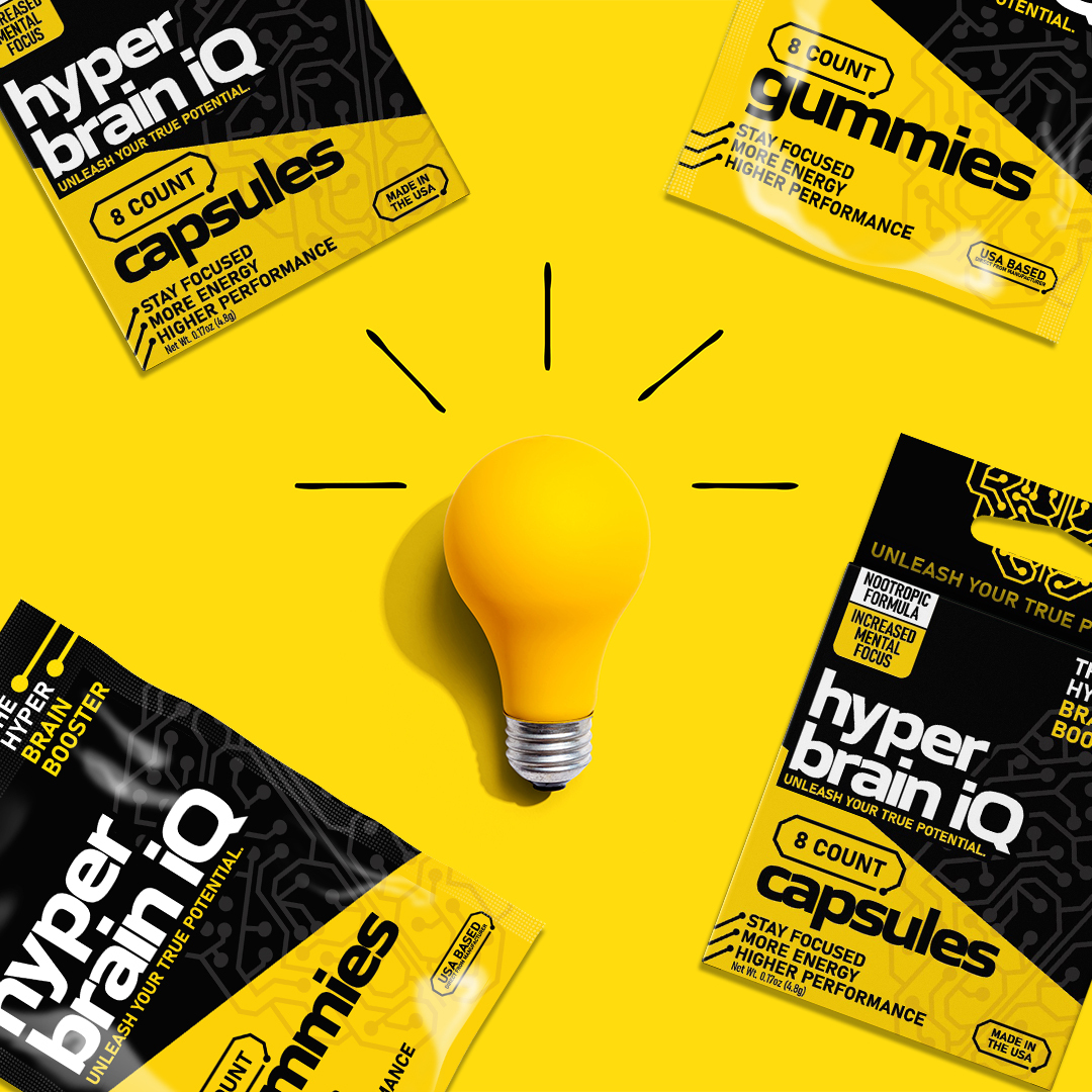 HyperBrainIQ's tweet image. With hyper brain iQ’s proprietary nootropic formula, you can enjoy enhanced brain performance, improved focus and a balanced mood.

#hyperbrainiq #nootropics #focus #energy