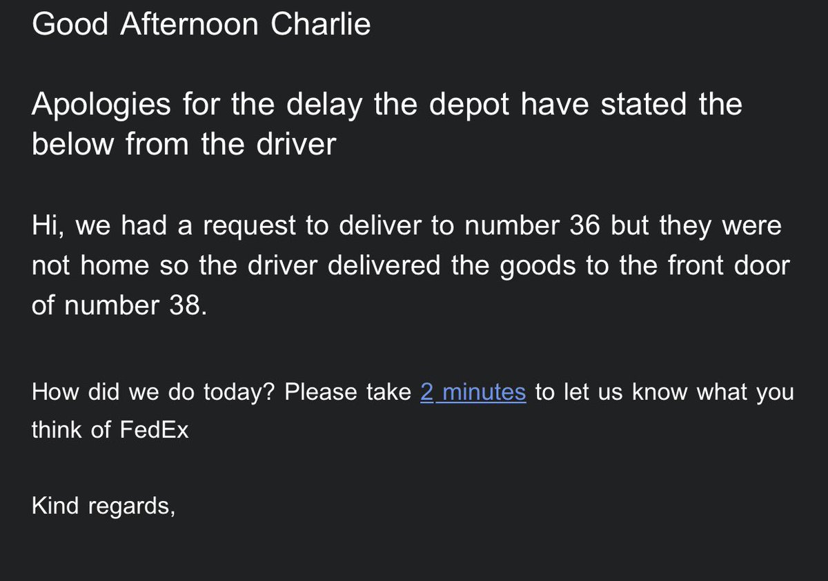 Charlie :) tweet media