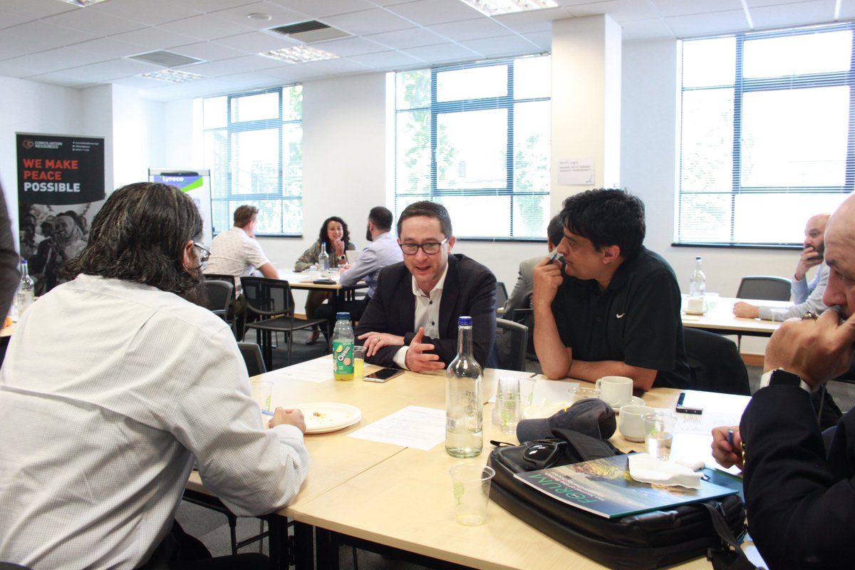 muslimcharities's tweet photo. Yesterday, more than 60 colleagues attended our event in partnership with @CRbuildpeace & @bondngo 'Confronting Hurdles' A sincere thank you to all speakers and attendees for sharing insights, 1st-hand experiences and practical solutions to de-risking. #intaid #charitybanking https://t.co/g26AtOU0Nd