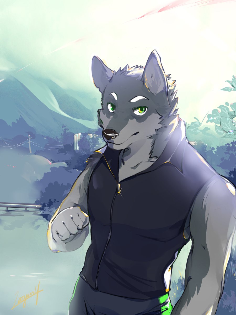 Lazywolf (@lazywolfmax) on Twitter photo 