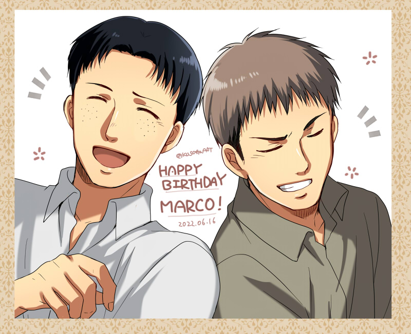 マルコ、お誕生日おめでとう🎂🎉
#マルコ・ボット生誕祭2022 