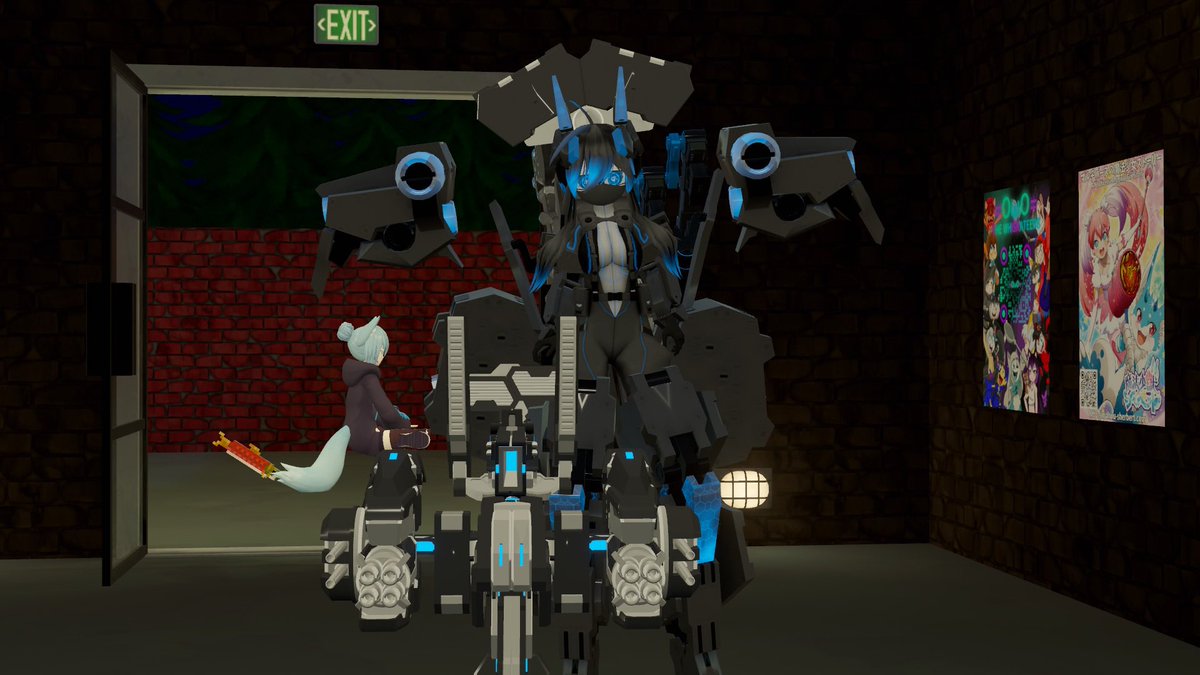RagingRecee's tweet photo. Custom Avatar I Commissioned from VRChat User DaedricPuma, Thanks Daedric, she is absolutely beautiful https://t.co/tijlHugslb