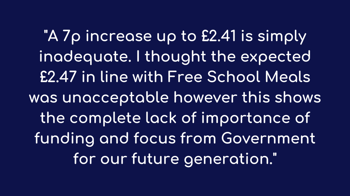 BidfoodUK's tweet photo. In light of the recent announcement confirming a 7p increase in funding for universal infant free school meals (UIFSM), we asked Gavin Squires, Business Development Controller: Education &amp; Healthcare at Bidfood, for his thoughts...

#7pincrease #funding #UIFSM #SchoolMeals https://t.co/1pM780MNBN