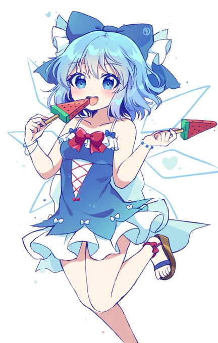💙チルノ🍉
#東方Project 