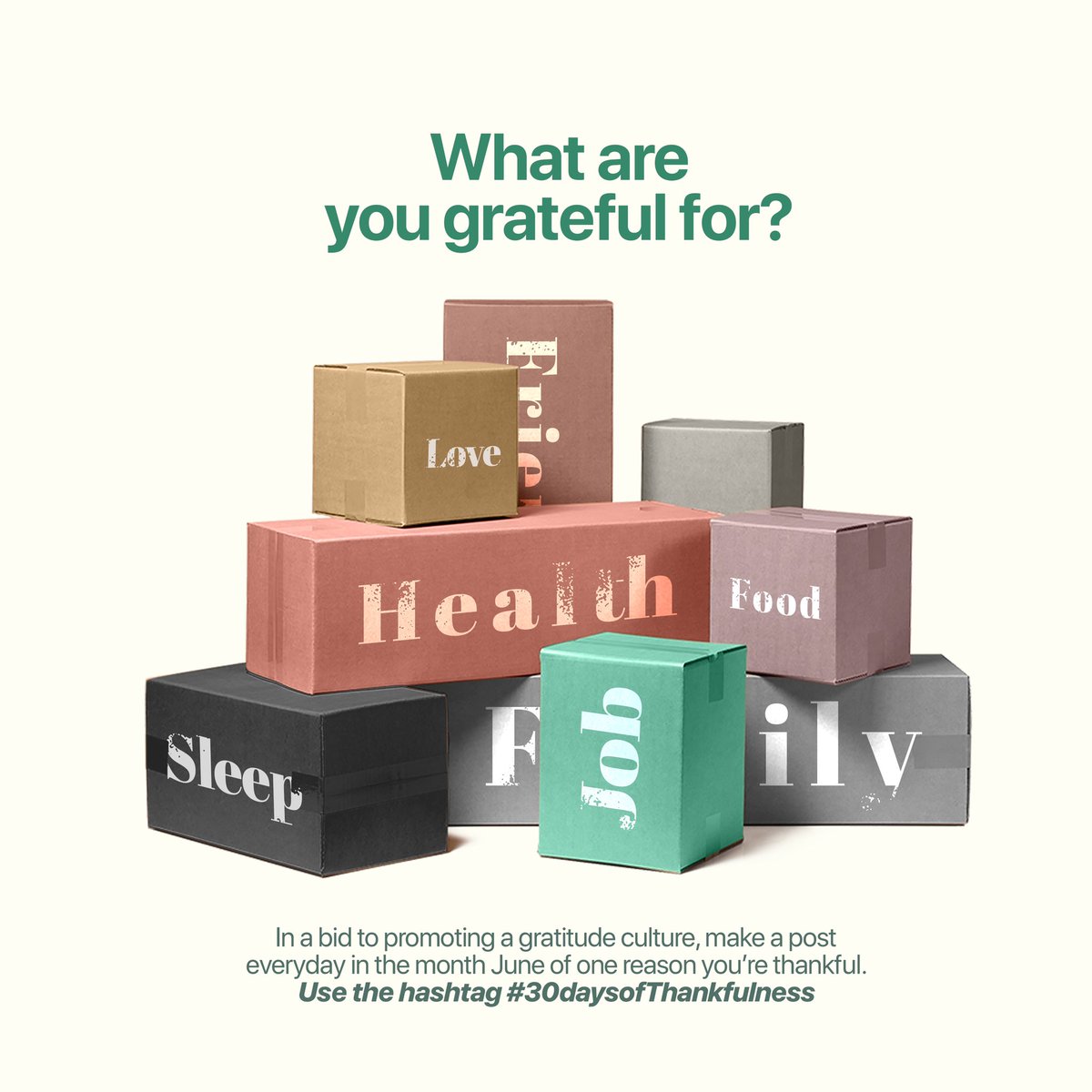 SamOracleNedu's tweet photo. Would you like to be a part of the movement?
If Yes, simply make a post on your preferred social network sharing a reason why you’re thankful everyday in the month of June.
Use the #30DaysOfThankfulness & #SamOracleChinedu
I’m thankful coz you’re thankful https://t.co/V4OmzzxysW