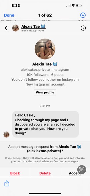 2 pic. Hi guys can we please report this page on insta i would really appreciate it?❤️ 10k followers