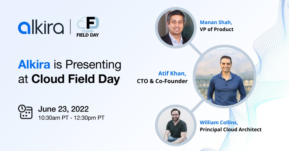 Come join the livestream next Thursday as we present at <a href="/TechFieldDay/">Tech Field Day | #TFDx #QlikConnect 4/13 - 4/15</a>'s Cloud Field Day event. See the Alkira solution in action with a technical demo and overview. Mark your calendars: lnkd.in/gk2yZMJF

#cloudinfrastructure #cloudnetworking #cloudarchitects #CFD14