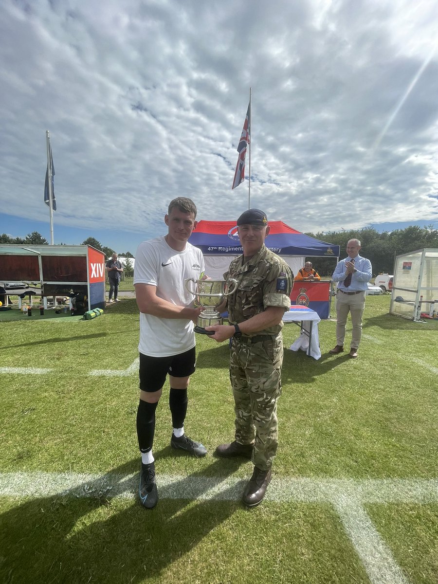 GunnersRAFC's tweet photo. FT 3-1 to @Airbornegunners 
MOM goes to Gnr Henderson @3RHA https://t.co/sCewBPM4y3