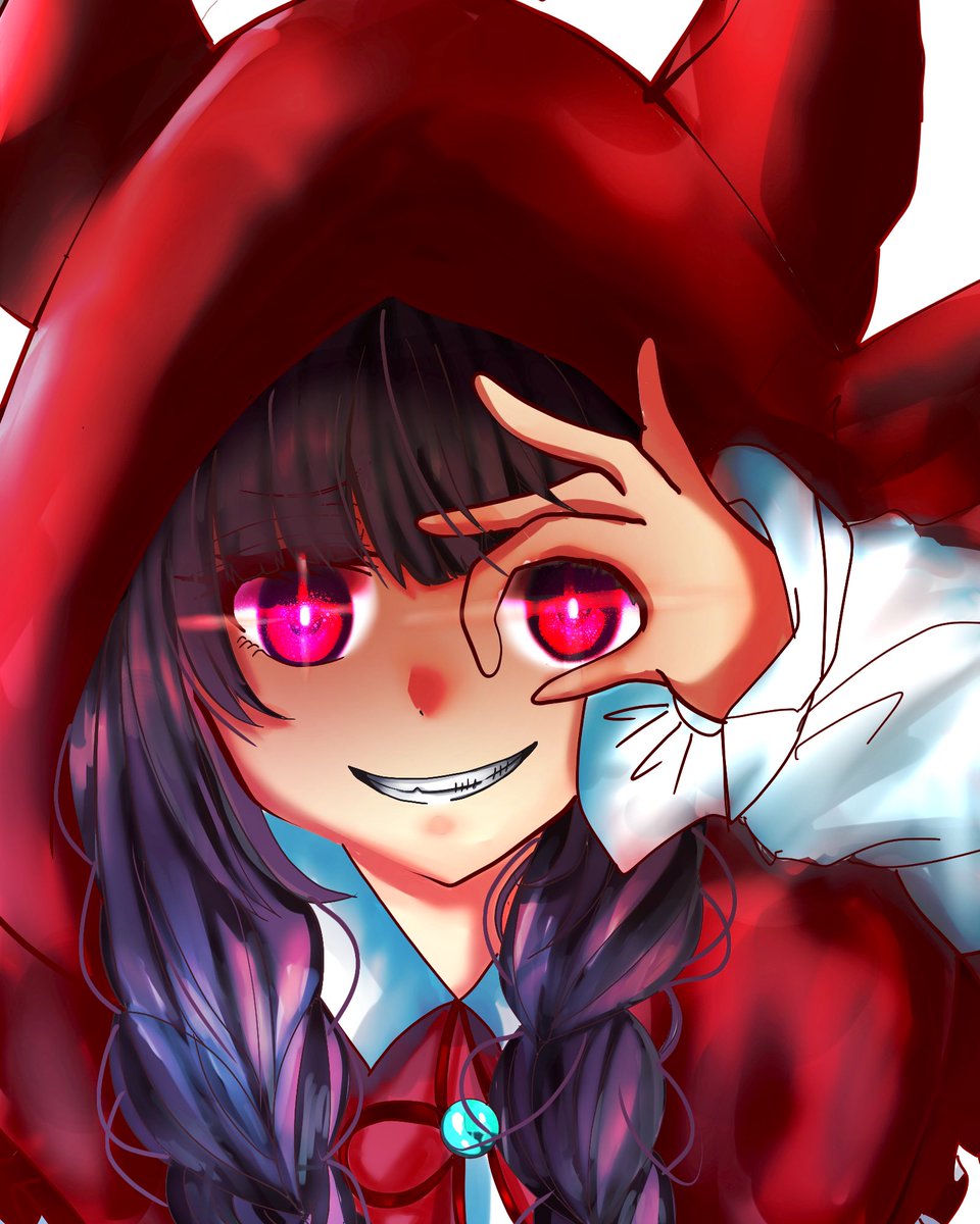カレンちゃん赤ずきんver 可愛すぎか！ この表情好きすぎて… #朝倉可憐