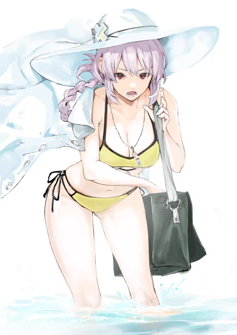 水着婦長(再掲 #FGO 