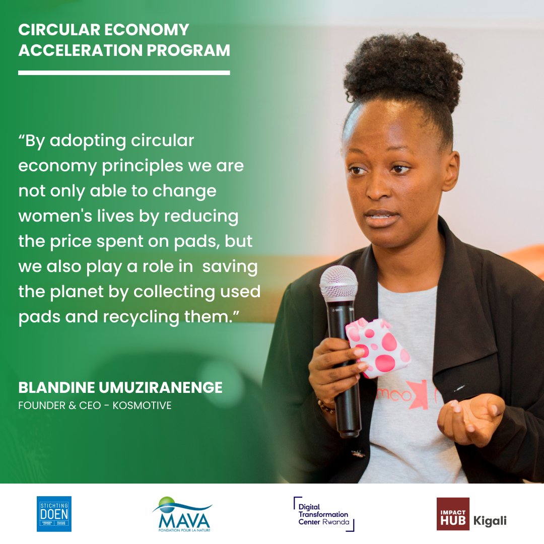 ImpactHubKigali's tweet photo. 🎉 Key insights from our speakers in the second event of the Circularity Series 02: ‘Women in Circular Economy’ as they shared their journey of adopting ♻️ circular economy principles in their businesses.  

Stay tuned for the upcoming events of the Circularity Series!!! https://t.co/uhYikh2USg