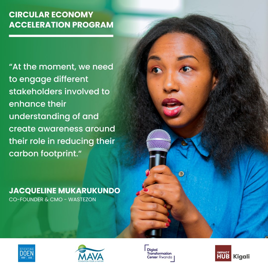 ImpactHubKigali's tweet photo. 🎉 Key insights from our speakers in the second event of the Circularity Series 02: ‘Women in Circular Economy’ as they shared their journey of adopting ♻️ circular economy principles in their businesses.  

Stay tuned for the upcoming events of the Circularity Series!!! https://t.co/uhYikh2USg