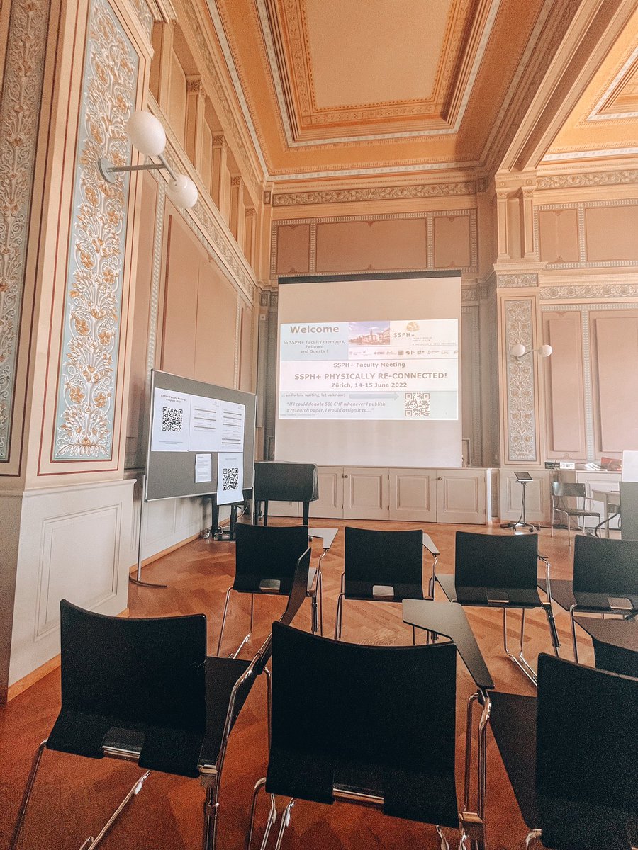 Physically reconnected with the wonderful <a href="/SSPHplus/">SSPHplus</a> community! We met in Zürich this time for a very rich exchange and for an outlook into the future of #public #health #research.