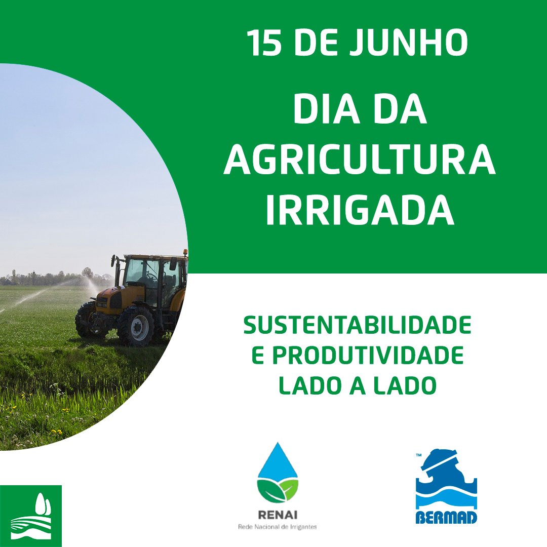 BermadBrasil's tweet photo. A agricultura Irrigada tem mostrado grande potencialidade no desenvolvimento econômico e social do país, sendo muito utilizada na produção de frutas, flores, hortaliças e grãos. 

#agriculturairrigada #irrigação #agricultura https://t.co/d5YYVlOk5p
