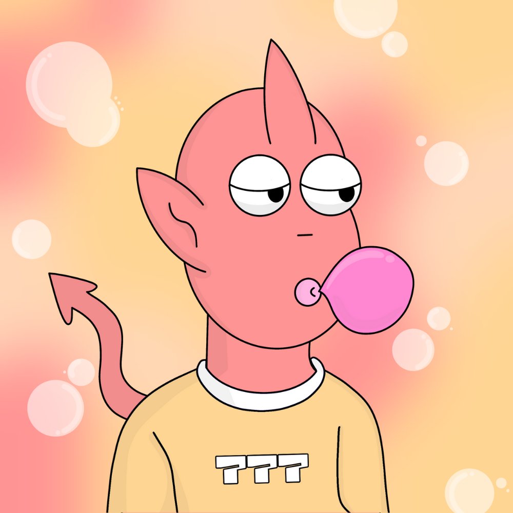 Probably the cutest devil outta here! 😈 

We can't say that this species is really bad... Let's say they’re just here to have fun and do what they want!

Follow, Rt &amp; Like to be considered for FriendsList! 👀💫

#SolanaNFTs #NFTs #FAGMI