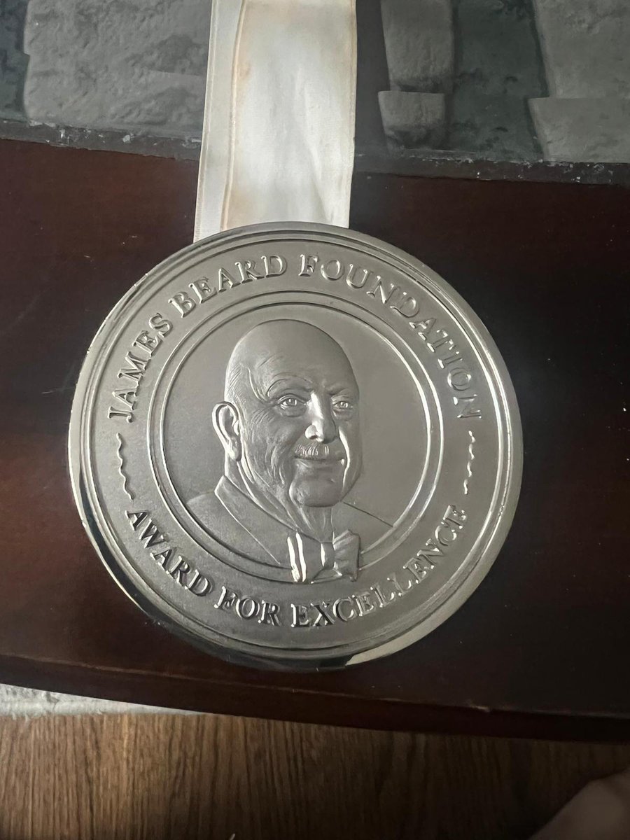 AdvaitaKala's tweet photo. What an honor at the Oscar's of the food world Indian Chef Chintan Pandya wins the James Beard for the best Chef in New York.  Cc PM @narendramodi 
Indian soft power is where it's at! https://t.co/FuVs2OGent