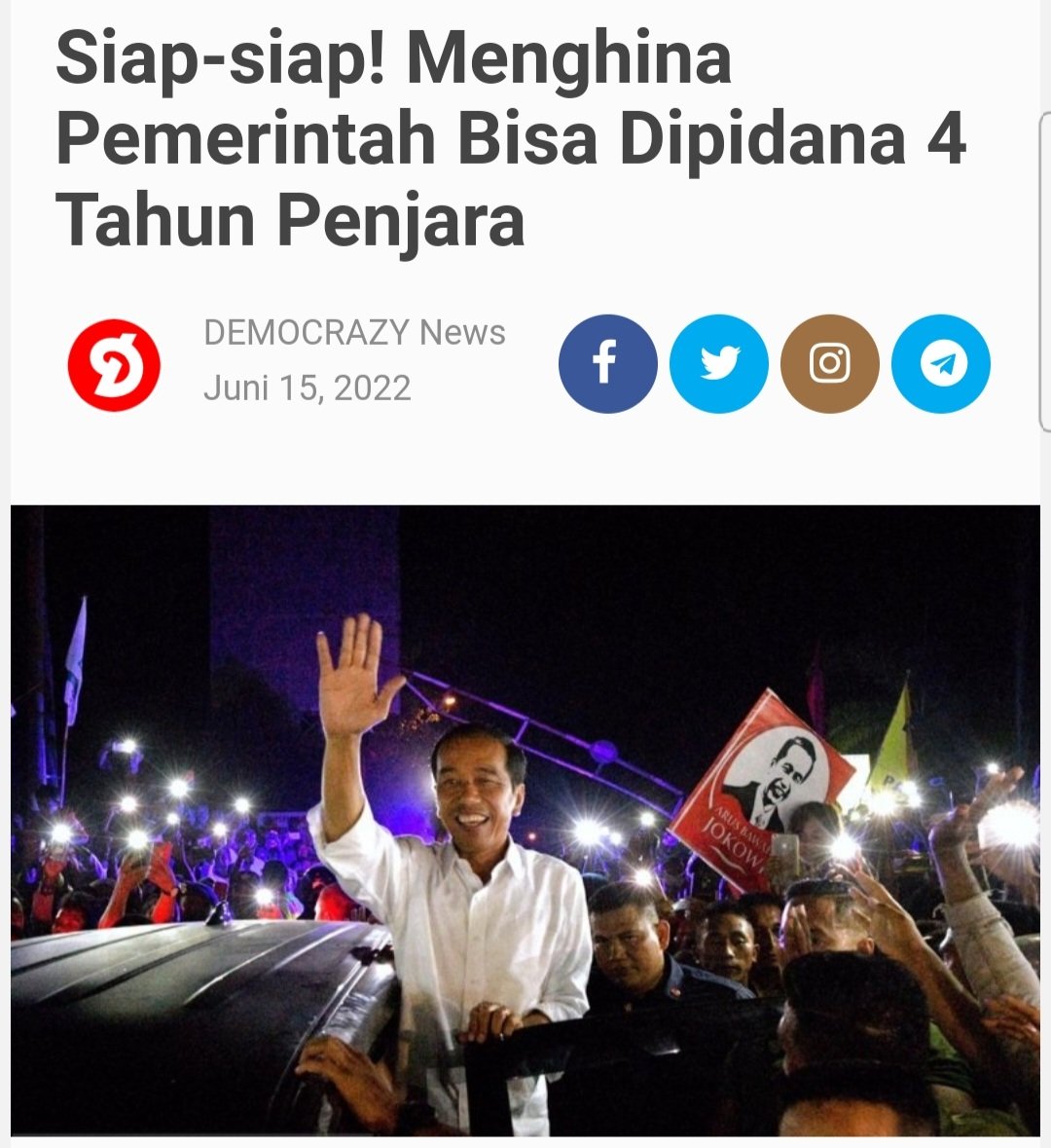 DokterTifa's tweet photo. Menghina itu
Kalau fakta diputar balikkan.

Misal Presiden faktanya bodoh tapi  dibilang cerdas. 

Pembuktian bahwa terjadi penghinaan, dg tes IQ kpd Presiden.

KL ternyata IQ nya 90, berarti yg bilang kl Presiden cerdas, itu terbukti menghina. Harus dipenjara itu. https://t.co/QWmJ3TR9kC