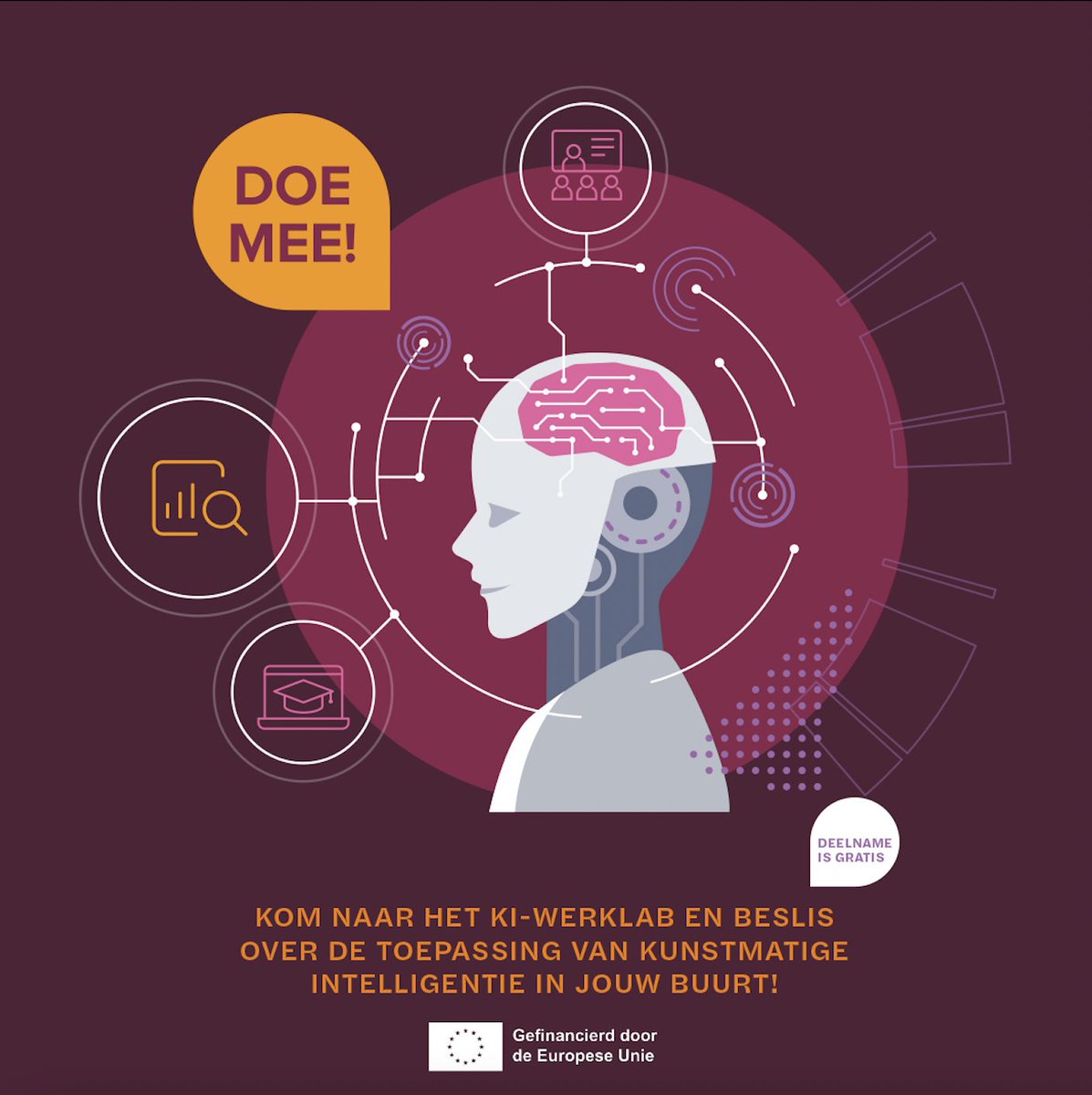 Kunstmatige intelligentie in het onderwijs ontwikkelt zich razendsnel. Waar moeten we op letten bij deze ontwikkeling? Praat erover mee tijdens het KI-werklab op 20 juni 2022 van 13:30 – 16:00 in <a href="/LUX_Nijmegen/">LUX Nijmegen</a>. Toegang is gratis europainnijmegen.nl/kom-naar-het-w…
#europedirect #ki