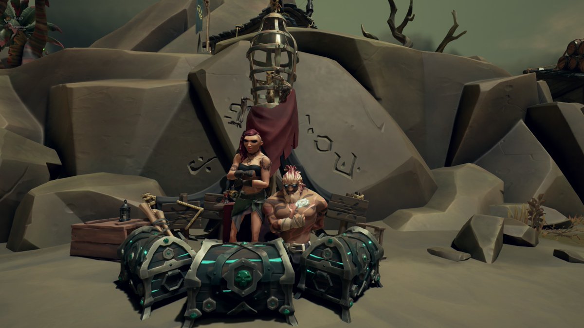 BuLLiX_NL's tweet photo. Sneaky little Athena session with @XPanzoraX 🧡
#SeaOfThieves #BeMorePirate https://t.co/DVCLJo8Fk7