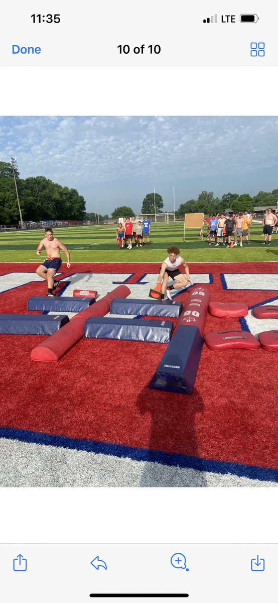 ZTPioneersFB's tweet photo. Had an awesome day of competitions in the Wt room and outside on the field. Go Pioneers!! https://t.co/ZYlXKF3rhy