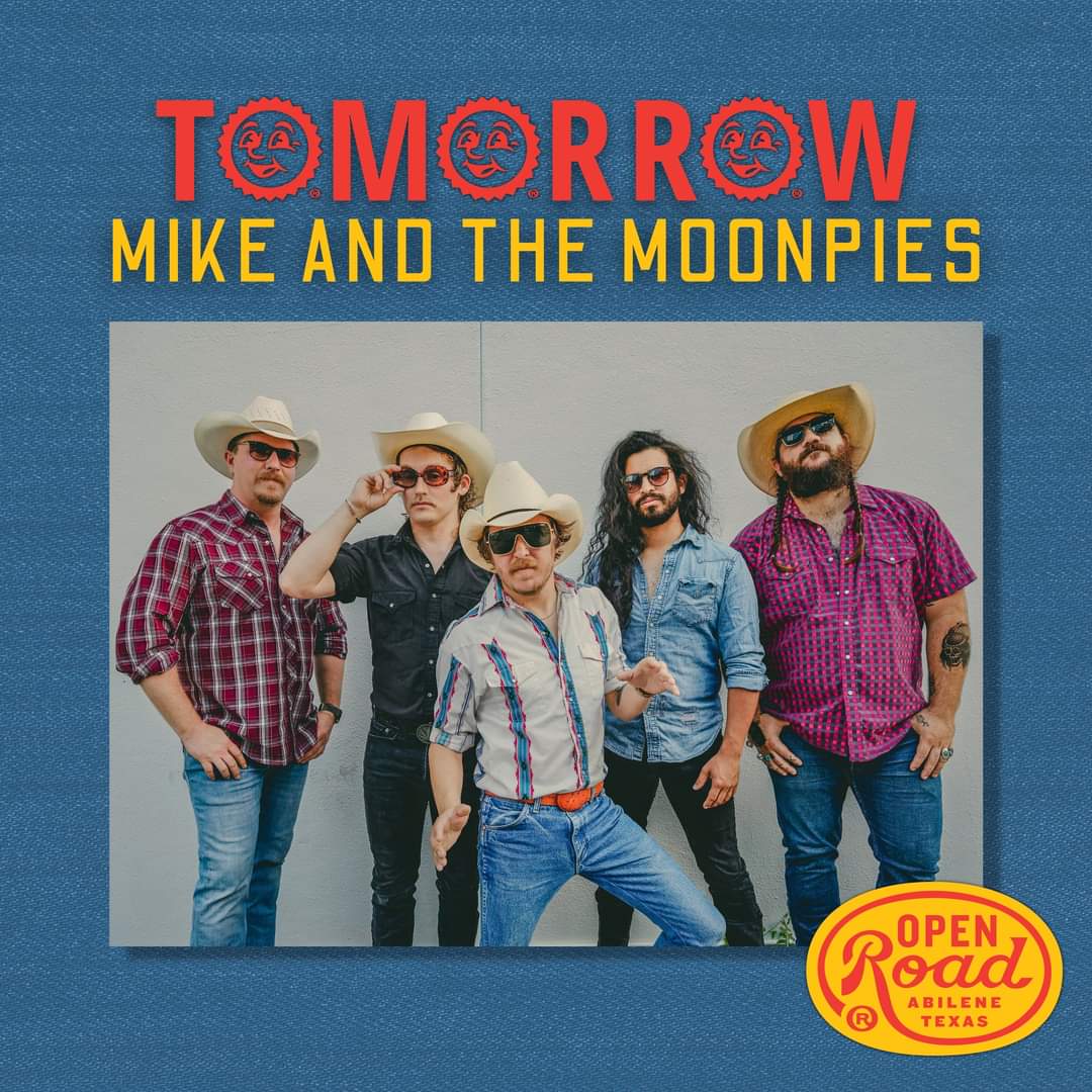 openroadabilene's tweet photo. Tomorroooowwww! Who's ready to get down with @themoonpies? #openroad #moonpies https://t.co/eVLWNfd1MM