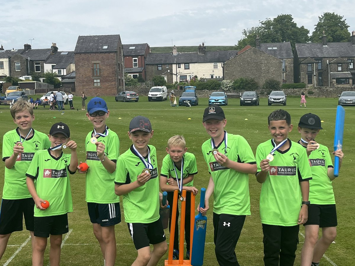 eagleyjuniorsc1's tweet photo. We’ve done it again! Another tournament win, this time for our boys cricket team as they won the @bolton_sport cricket competition this afternoon. Well done boys! #sport https://t.co/ypRC9sPR5T