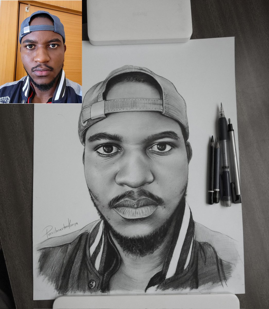 pencilmaster_ke's tweet photo. Reference picture vs Pencil drawing of
Nick Kwach
#Sakaja
#WajackoyaThe5th https://t.co/JeMy6u9qpp