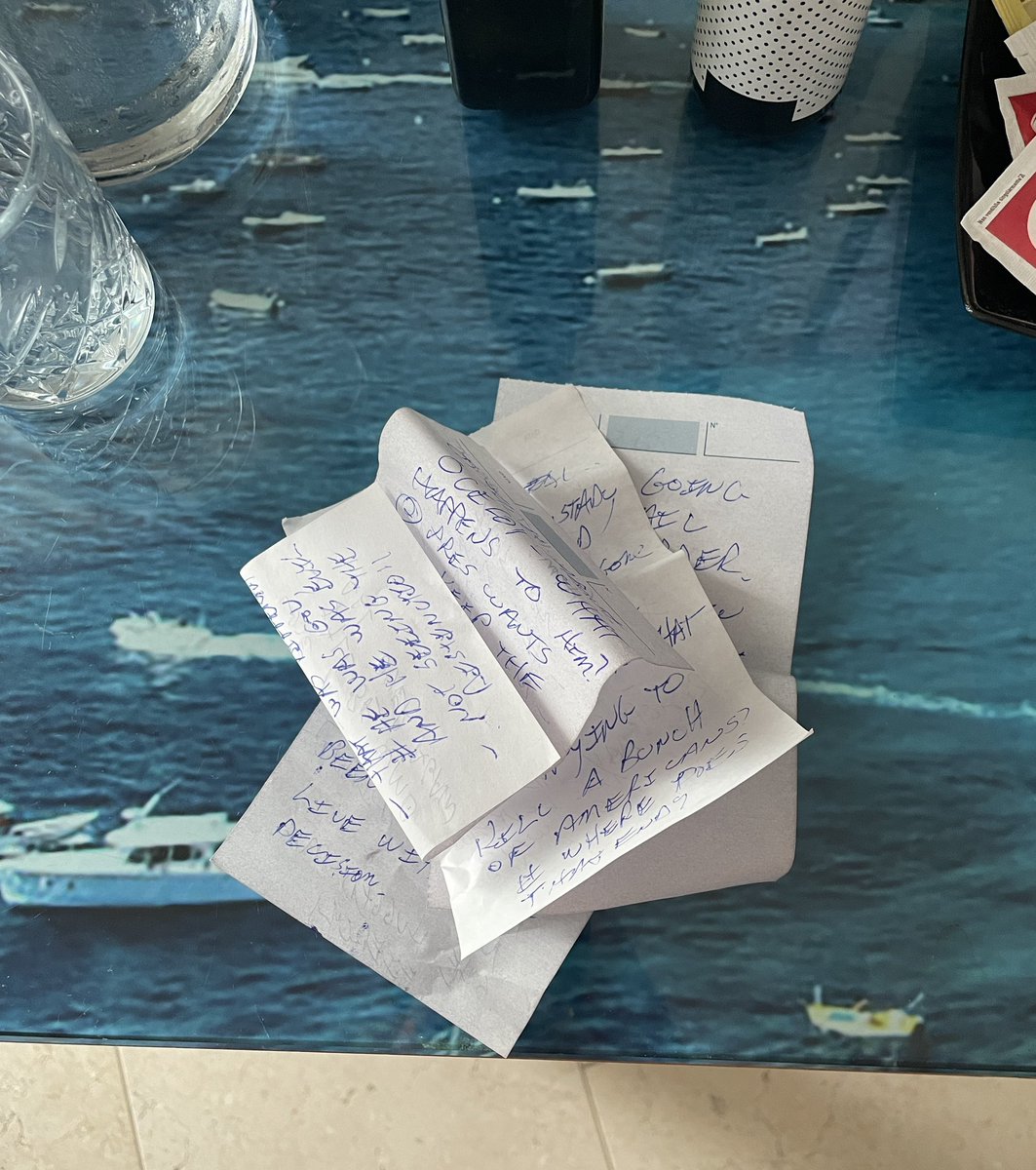 BradTaylorBooks's tweet photo. Okay, I lied. I turned in #Taskforce17 and still have one more chapter to write. Scribbled my notes while hanging on the Amalfi Coast. The waiter was kind enough to give me some pages out of the notebook he uses to take orders. Flexing in real time. https://t.co/ONShFNQM8V
