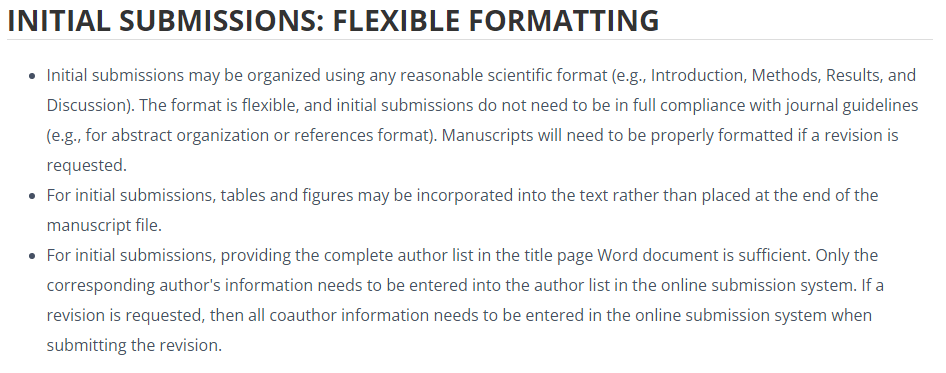 AJR_Radiology's tweet photo. Did you know? AJR allows Flexible Formatting for initial submissions. Abstract organization, reference formatting, etc., can all be addressed once a revision is requested.

https://t.co/ahhXRPZTop https://t.co/yAUhpwRWA7