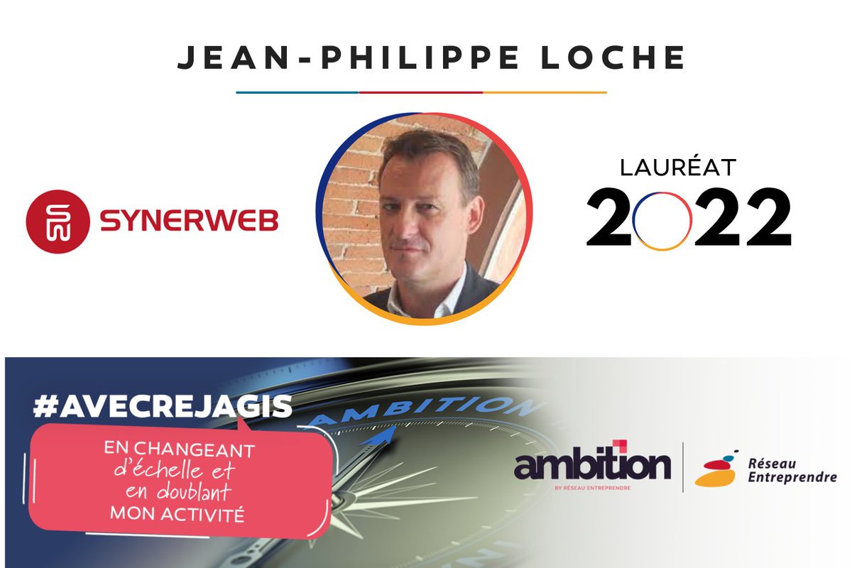AgenceSynerweb's tweet image. Nous sommes fiers d’être Lauréat Ambition du Réseau Entreprendre. Nous rejoignons leur programme de #croissance : une excellente nouvelle pour l&apos;équipe Synerweb !  #ambition #entreprendre #marketingdigital #laureat