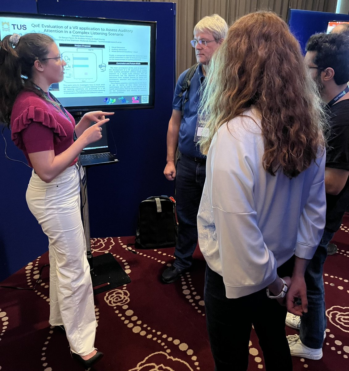EoghanPHynes's tweet image. Absolutely amazing interest at the 1st doctoral symposium poster session @acmmmsys #MMSys2022 @BhagyaMoharana @adriellenazar @DMevlevioglu