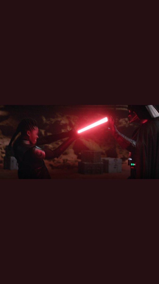 StraderZane's tweet image. Spoilers for #Kenobi  #obiwankenobi  episode 5
-
-
-
-
-
THE ENTIRE VADER VS REVA FIGHT IS ONE OF THE BEST STAR WARS FIGHTS 
I DON&apos;T CARE WHAT ANYONE SAYS 
 THAT WAS INCREDIBLE #Kenobi #DarthVader #Reva