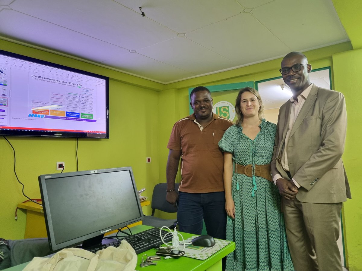 Moussa1kone1's tweet photo. @logicielservice notre évènement #transformation #digitale se prépare avec @sage @g6krallo https://t.co/H1aDZwgDlj