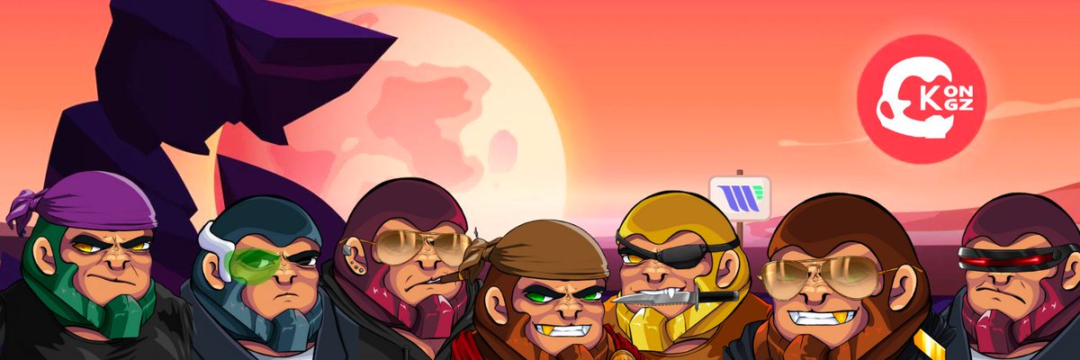 Add this banner in addition to your Cultured Kongz PFP for an extra entry into the twitter giveaway!

Don't forget to like, follow, tag 3 friends, retweet and turn on notifications!